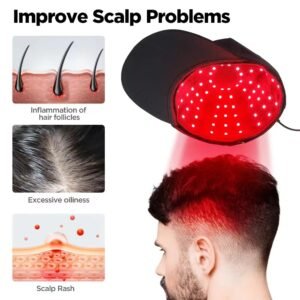 Red Light Therapy Cap for a Healthy Scalp and Fuller Hair