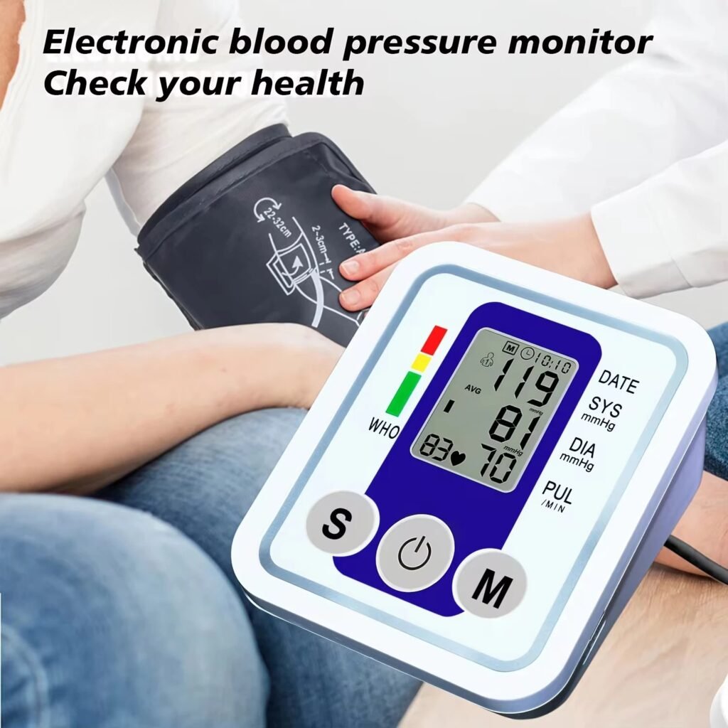 Automatic Digital Upper Arm Blood Pressure Monitor