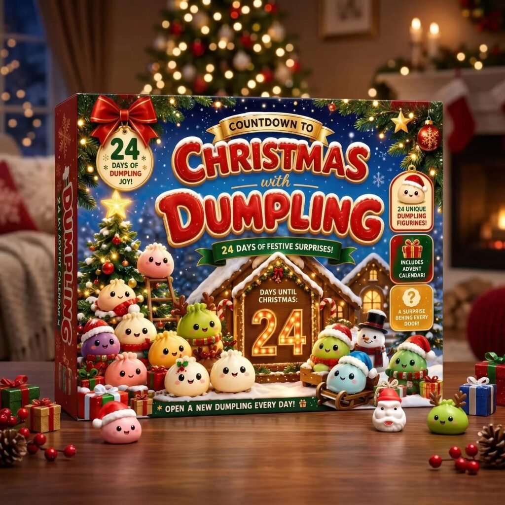 Christmas Advent Calendar with Squishy Fidget Toys